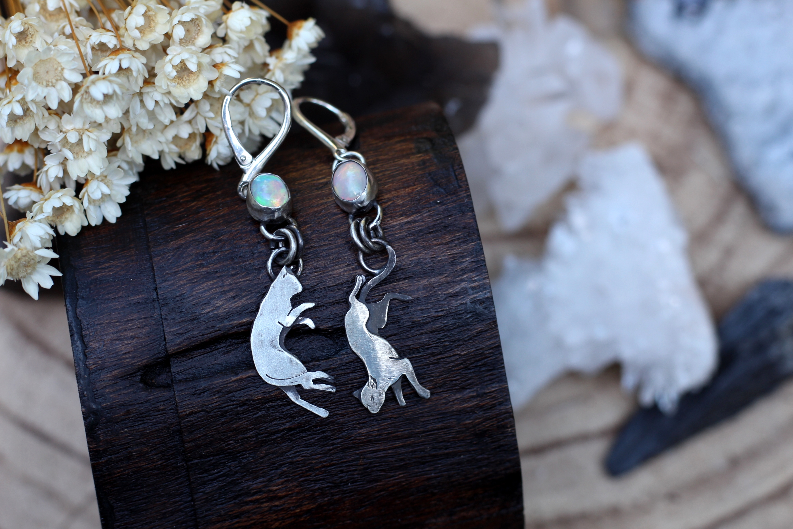 Dancing Opal Cats